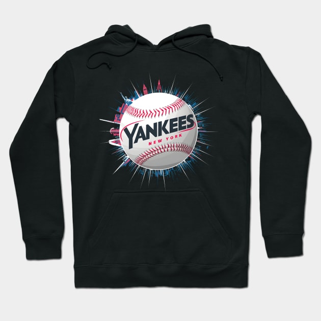 Yankees Hoodie by Inktopolis